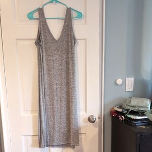 Gray Sleeveless Dress